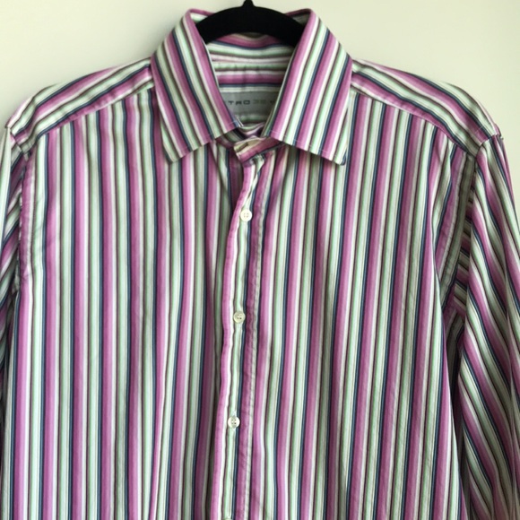 ETRO MULTI-COLORED SHIRT - SLIM - Picture 7 of 10